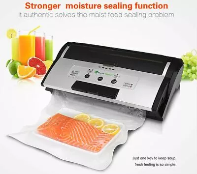 $159.95 • Buy Fresh World FW3150 Automatic Vacuum Sealer ~ Built-in Roll Storage & Cutter