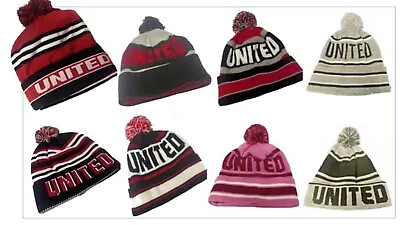 United Hats Pom Pom Bobble Hat Manchester Gifts  • £14.99