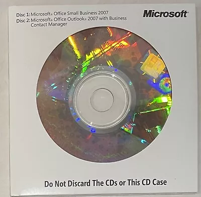 MS Microsoft Office 2007 Small Business Edition SBE Full English Version • $19.95