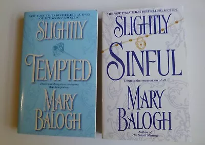 Slightly Tempted Mary Balogh Slightly Sinful Books Paperback • $4.69