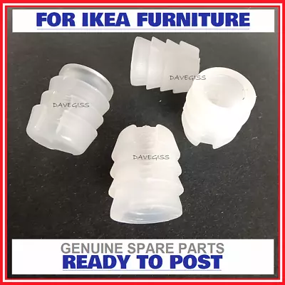 Ikea 102267 Malm Hemnes Bed Plastic Sleeve Brand New Original Parts X4 • £2.99