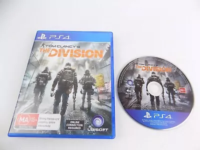 Mint Disc Playstation 4 Ps4 Tom Clancy's The Division 1 I First Free Postage • $7.12