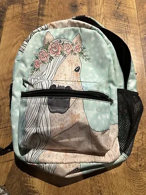 Horse Backpack/Teal/Used • $6