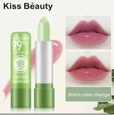 99% Aloe Vera Lipstick Lip Stick Moisturizing Color Changing Long Lasting USA !! • $1.92