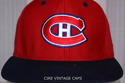 Vintage Montreal Canadiens  Snapback Cap Nhl • $19.99