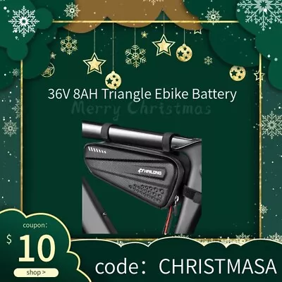 36V 8AH Full Capacity Ebike Battery Triangle Battery +waterproof Package+charger • $149.99
