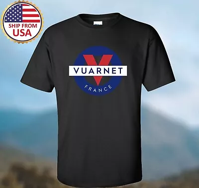 Vuarnet France Men's Black T-shirt Size S-5XL • $19.99