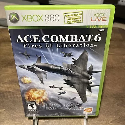 Ace Combat 6: Fires Of Liberation (Microsoft Xbox 360 2007) Complete In Box • $20