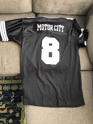 Motor City Black Jersey Size M/L Detroit MI Michigan Steve & Barry's Athletics • $19.99