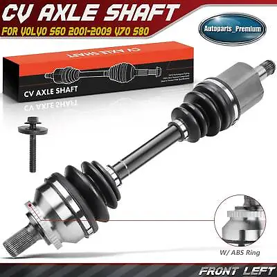 CV Axle Shaft Assembly For Volvo S60 01-09 S80 07-09 V70 01-08 Auto Front Left • $75.99