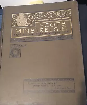 Scots Minstrelsie - National Monument Of Scottish Song 6 Vols.   1893 • £43