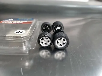 £6.50 • Buy Scalextric C8094 Axel Assys Tyres Wheels Replacement Set 24 Pit Lane Spares
