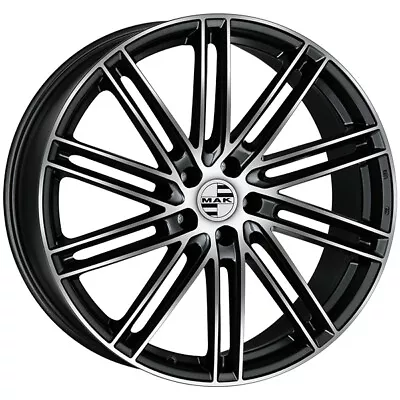 Alloy Wheel Mak Leipzig For Bentley Continental Gt 9.5x20 5x130 Black Mirro 7sq • $842.60