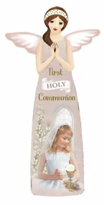 £12.99 • Buy 1st Holy Communion Angel Plaque Girls Communion Gift Girls Standing Hanging