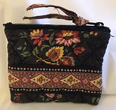 Rare Vera Bradley Retired Chocolat Zip Coin Case • $24