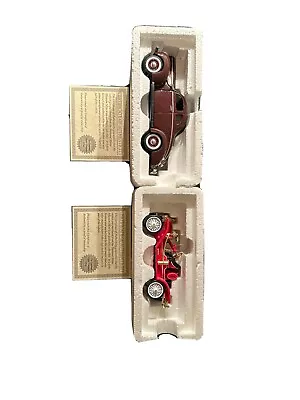 National Motor Museum Mint Boxed Set 1940 Ford Deluxe Coupe & 1913 Ford Model T • $50