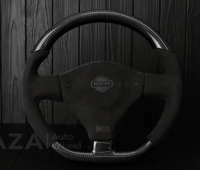 1998 2001 Jdm Nissan Skyline R34 Custom Carbon Fiber Steering Wheel  Oem • $2000