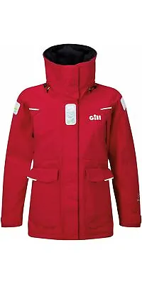 Gill Womens OS2 Offshore Sailing Jacket - Red • £249.95