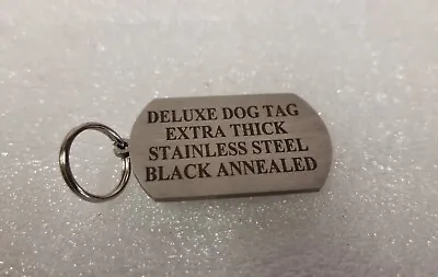 £4.99 • Buy Personalised Engraved LUXURY HEAVY DUTY Pet Dog Puppy  Name ID Tag Accessories