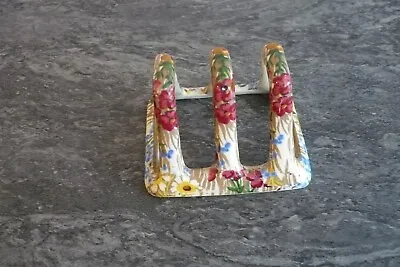 £15 • Buy Royal Winton Marguerite Small Toast Rack From Breakfast Set
