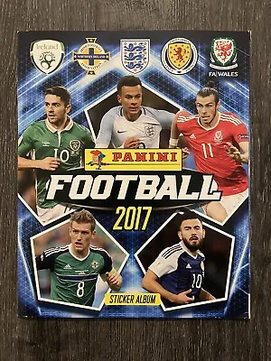 Panini Football 2017 100% Complete Sticker Album England Ireland Scotland Wales • £39.99
