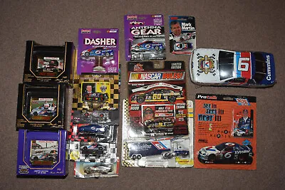 Mark Martin NASCAR Diecast Valvoline Multi Listing Updated Hot Wheels Dasher Etc • £3