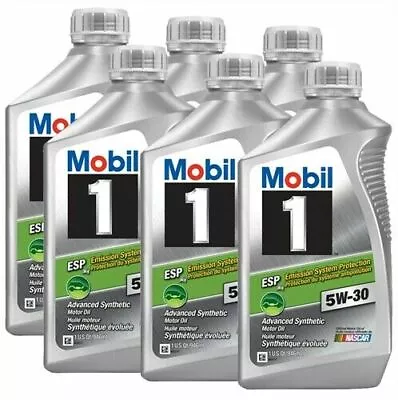 $20 • Buy Many Viscosity Mobil 1 ESP Engine Oil 0W-20 0W-30 5W-30 0W-40 1QT 0.95L