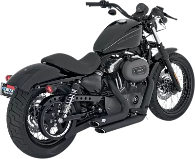 Vance & Hines Shortshots Staggered Exhaust System Black 47219 • $549.92