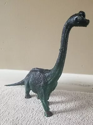 Vintage 11  Tall Brachiosaurus Dinosaur Toy Figure (Larami) • $13.49