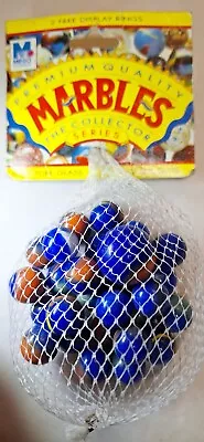 Vintage VACOR BLUE DOLPHINS Marbles Mega Collector Series Unopened Net Bag • $32.95