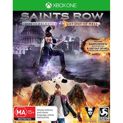 Saints Row IV Re-elected + GAT Out Of Hell  - Xbox One • $38