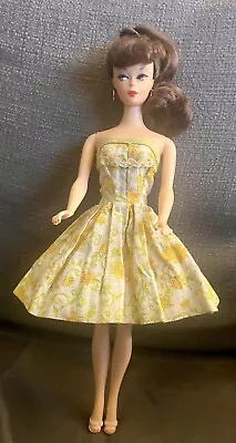 Vintage 1960s Barbie Clone Wendy Babs Midge Floral Sun Dress With Jacket & Shoes • $19.99