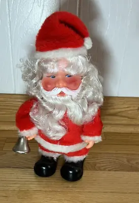 Vintage Mechanical Santa Bell Ringing UNTESTED 11  • $19.70