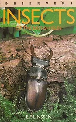 Observer's Insects Of The British Isles (Observer'... By Linssen E.F. Paperback • £4.99