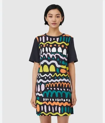 Gorman “Port Royale” Print Tshirt Dress Sz 14 • $59