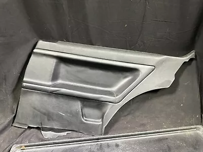 94-99 Bmw M3 E36 Coupe Nappa Leather Rear Right Passenger Black Door Card Panel • $300