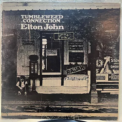 Elton John Tumbleweed Connection (MCA-3001) VG+ LP Pop Rock 1980 Platinum Plus • $9