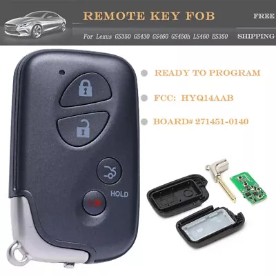 For 2006 2007 2008 Lexus GS300 GS350 GS450H IS250 IS350 IS-F Remote Car Key Fob • $40.95