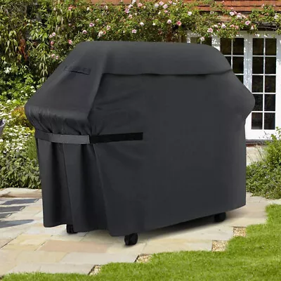 BBQ Gas Grill Cover Barbecue Waterproof Outdoor Heavy Duty UV Protection 57 Inch • $15.95