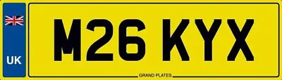 Micky X Number Plate M26 Kyx Private Registration - Mick Mike Michael Mickey Mic • $630.21