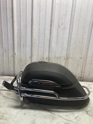 $315 • Buy 14 Yamaha XVS 1300 XVS1300 V-Star Left Saddlebag Saddle Bag And Mount Guard Bar