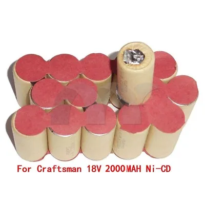 For Craftsman18Volt 11098 223310 982321-001 2.0AH Battery Replacement Internals • $52.22