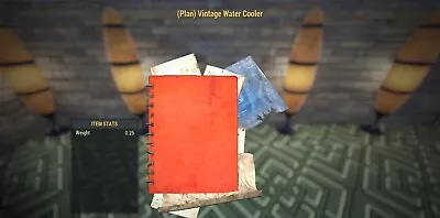 (PC) Extremely Rare Vintage Water Cooler Plan • $4