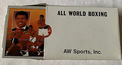 1991 Aw All World Boxing Nm-mt Factory Set With Gold Ali Card 1-149 Rare New • $32.88