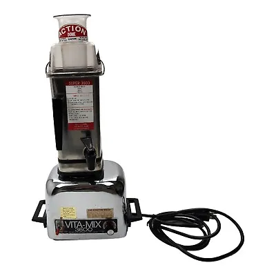 Vintage Vita-Mix Mixer Super 3600 Action Dome Spigot Juicer Blender Model 479029 • $75