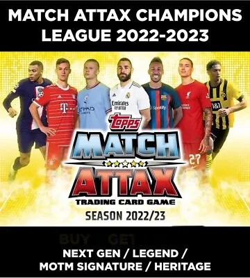 £0.99 • Buy Match Attax 2022 / 2023 22/23 Champions League - Legends