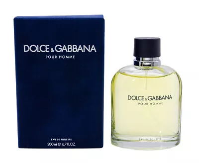 Dolce & Gabbana Pour Homme By D&G 6.7 Oz EDT Cologne For Men New In Box • $55.30