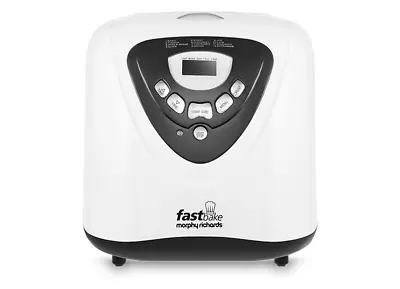 Morphy Richards Fastbake Breadmaker - 12 Pre-Set Programmes Bread To Cakes 48281 • £119.95