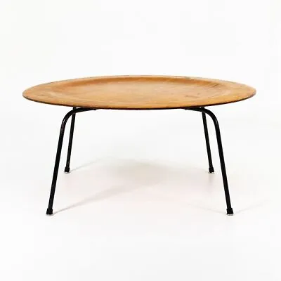 £1578.24 • Buy 1953 Charles And Ray Eames For Herman Miller CTM Coffee Table Metal Calico Ash