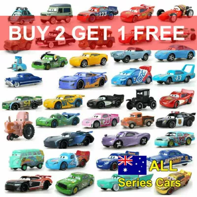 Disney Pixar Cars Lot Lightning McQueen 1:55 Diecast Model Car Toys Gift AU • $14.89